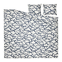 IKEA/  ЭКПУРПУРМАЛ пододеяльник и 2 наволочки  200х200/50х60 см