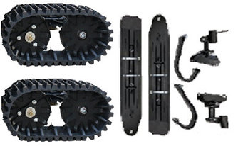 Зимний комплект для квадроциклов Motax Micro Snow 110 cc (лыжи + гусеницы)