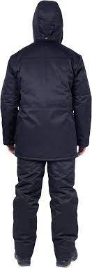 Куртка утепленная зимняя охранника Защита (цвет черный) - фото 3 - id-p219678201