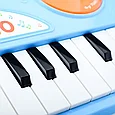 Детское пианино для малышей Е-нотка, голубой, 9029, фото 6