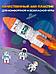 Ракета игрушка Детский космический корабль с запуском космонавтов Игровой набор для мальчиков станция Шаттл, фото 7