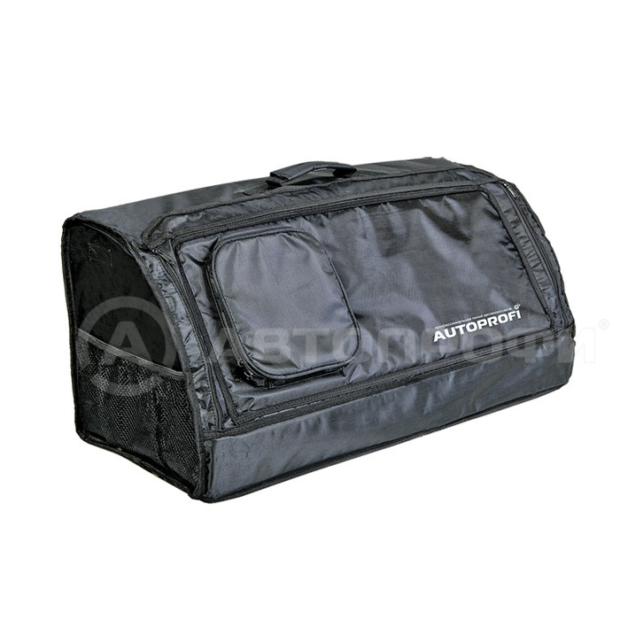 Органайзер в багажник TRAVEL, брезентовый, 70х32х30см, чёрный ORG-30 BK - фото 1 - id-p219684375