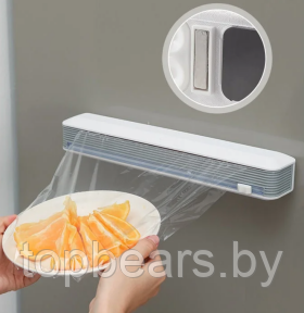 Кухонный диспенсер для пищевой пленки и фольги Cling film cutter с резаком 36.50 см - фото 1 - id-p219684686