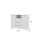 Прихожая Хелен - Композиция 2 - Белый (Стендмебель), фото 4