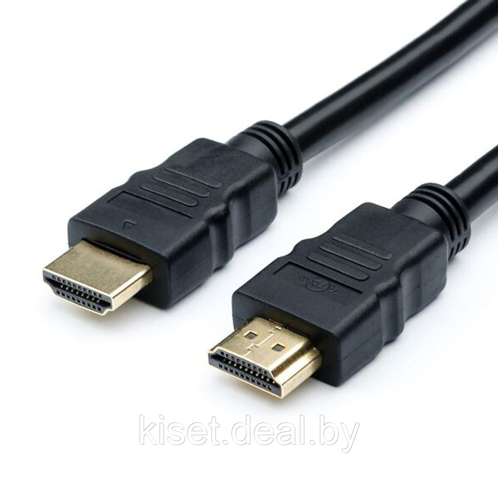 Кабель видео ATcom AT7391 HDMI - HDMI 2m черный - фото 1 - id-p219675982