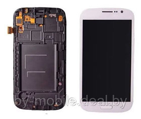 Экран (модуль) в раме Samsung Galaxy Grand Duos i9082 (белый)