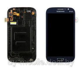 Экран (модуль) в раме Samsung Galaxy Grand Duos i9082 (синий)