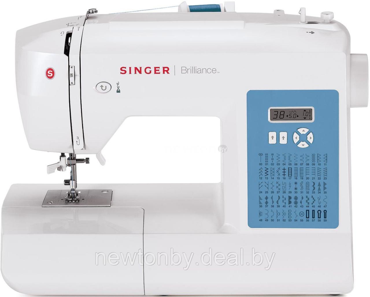Компьютерная швейная машина Singer Вrilliance 6160 - фото 1 - id-p219690072
