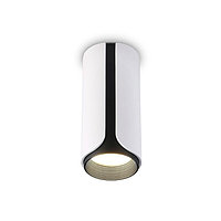 Накладной светильник со сменной лампой TN51588, GU10, 58х58х130 мм, цвет белый, чёрный