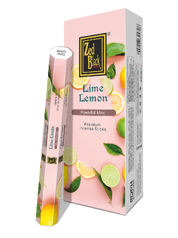 Благовония шестигранник Лайм Лимон (Lime Lemon), Zed Black Spanish Series - фото 1 - id-p219690446
