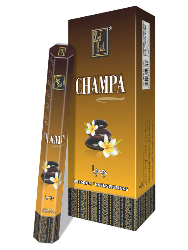 Благовония шестигранник Чампа (Champa), Zed Black Aroma Series - фото 1 - id-p219690519