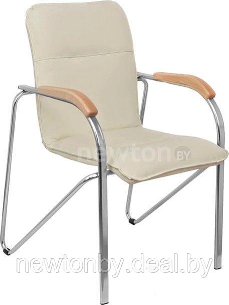 Кресло King Style Самба КС 1 PMK 000.457 (пегассо крем/локти дерево светлое) - фото 1 - id-p219690534