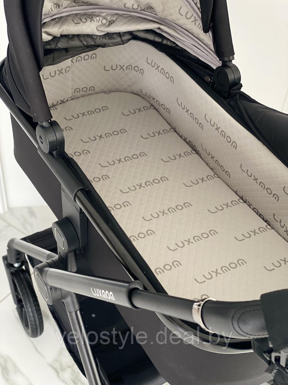 Детская модульная коляска Luxmom A2 2/1 - фото 4 - id-p219692796