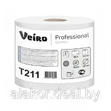Бумага туалетная Veiro Professional Premium, 80м, 1шт/уп. цвет белый, 2 слоя.