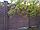 Бетонный забор «Древний кирпич» имитирующий кирпичную кладку, фото 3