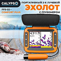 Портативный 2-х лучевой эхолот с глубомером CALYPSO FFS-02 COMFORT PLUS