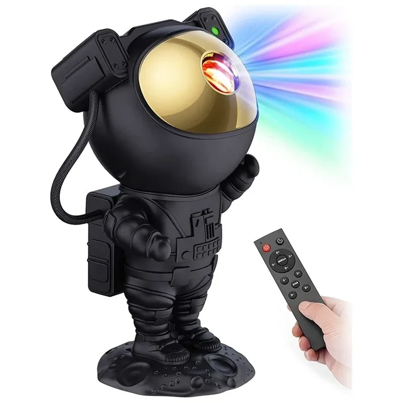 Ночник проектор игрушка Astronaut Starry Sky Projector с пультом ДУ - фото 3 - id-p195612139