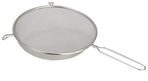 Китай (Нерж) Сито d=220 мм. для бульона нерж. с ручкой /1/48/