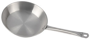 Китай (Нерж) Сковорода d=24 см. h=5 см. нерж. (индукция) /1/6/