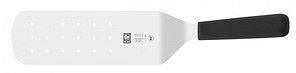 Icel (Португалия) Лопатка 37,5 см. изогнутая раб. часть 19,5*7,5 см. нерж. перфор. широкая с пластик. ручкой