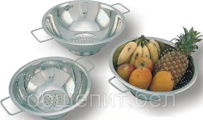 MGsteel Дуршлаг d=240 мм. 2 л. h=100 мм. нерж. MGsteel /1/48/