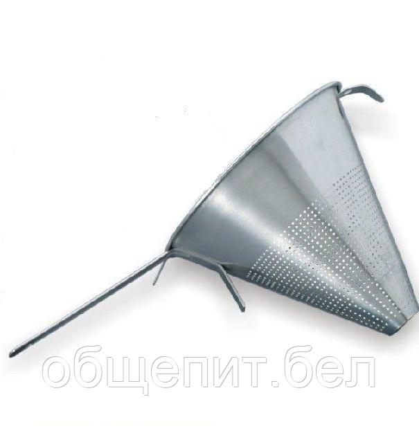 MGsteel Дуршлаг конический d=160 мм. 1 л. нерж. MGSteel /1/36/ - фото 1 - id-p219695695