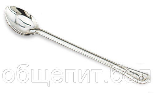 MGsteel Ложка гарнирная L ручки 23 см. нерж. MGsteel /1/144/ - фото 1 - id-p219696026