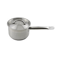 MGsteel Сотейник  2,0 л. нерж. d=16 см. h=10 см. с крышк. тройное дно (индукция) MGsteel /1/