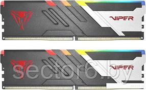 Оперативная память Patriot Viper Venom RGB 2x16ГБ DDR5 6200МГц PVVR532G620C40K