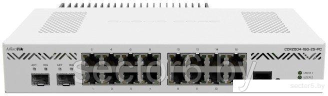 Маршрутизатор Mikrotik CCR2004-16G-2S+PC