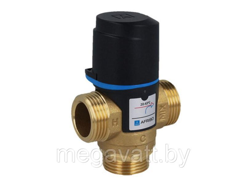 Термостатический смесительный клапан Afriso АТМ 561 1" KVS 2,5 (20-43°С) - фото 1 - id-p219697290