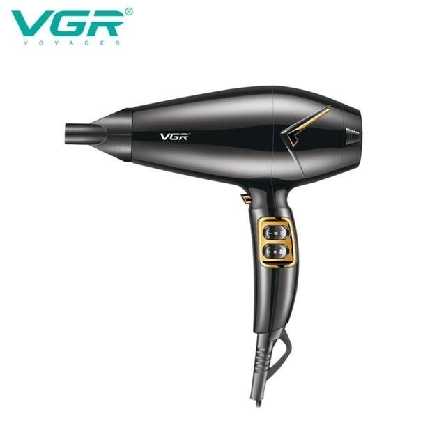 Профессиональный фен VGR для сушки и укладки волос VGR v-423 1800-2200w с холодным обдувом - фото 4 - id-p219697385