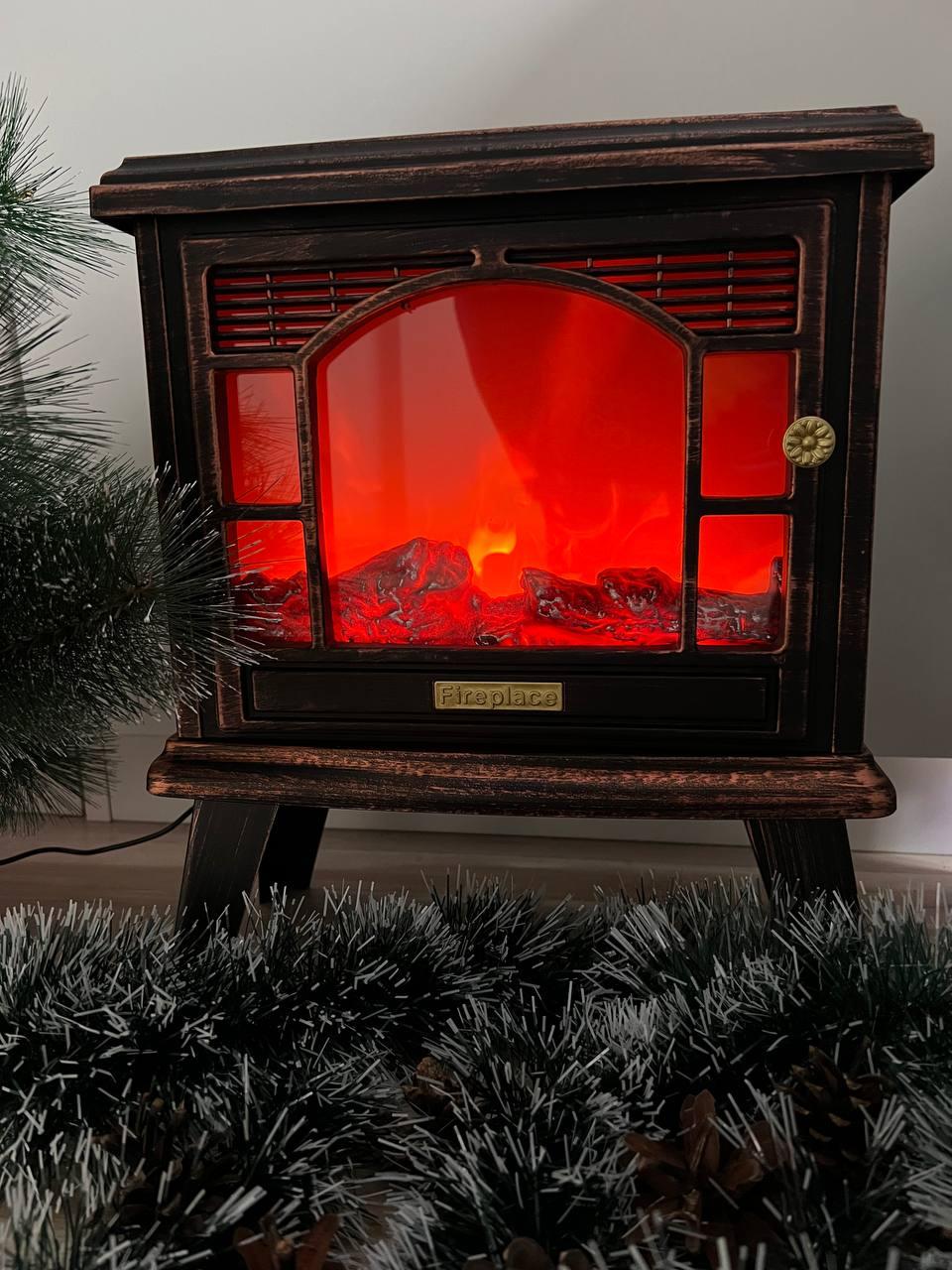 Светодиодный мини-камин декоративный с эффектом живого пламени+ подарок - фото 5 - id-p219697329
