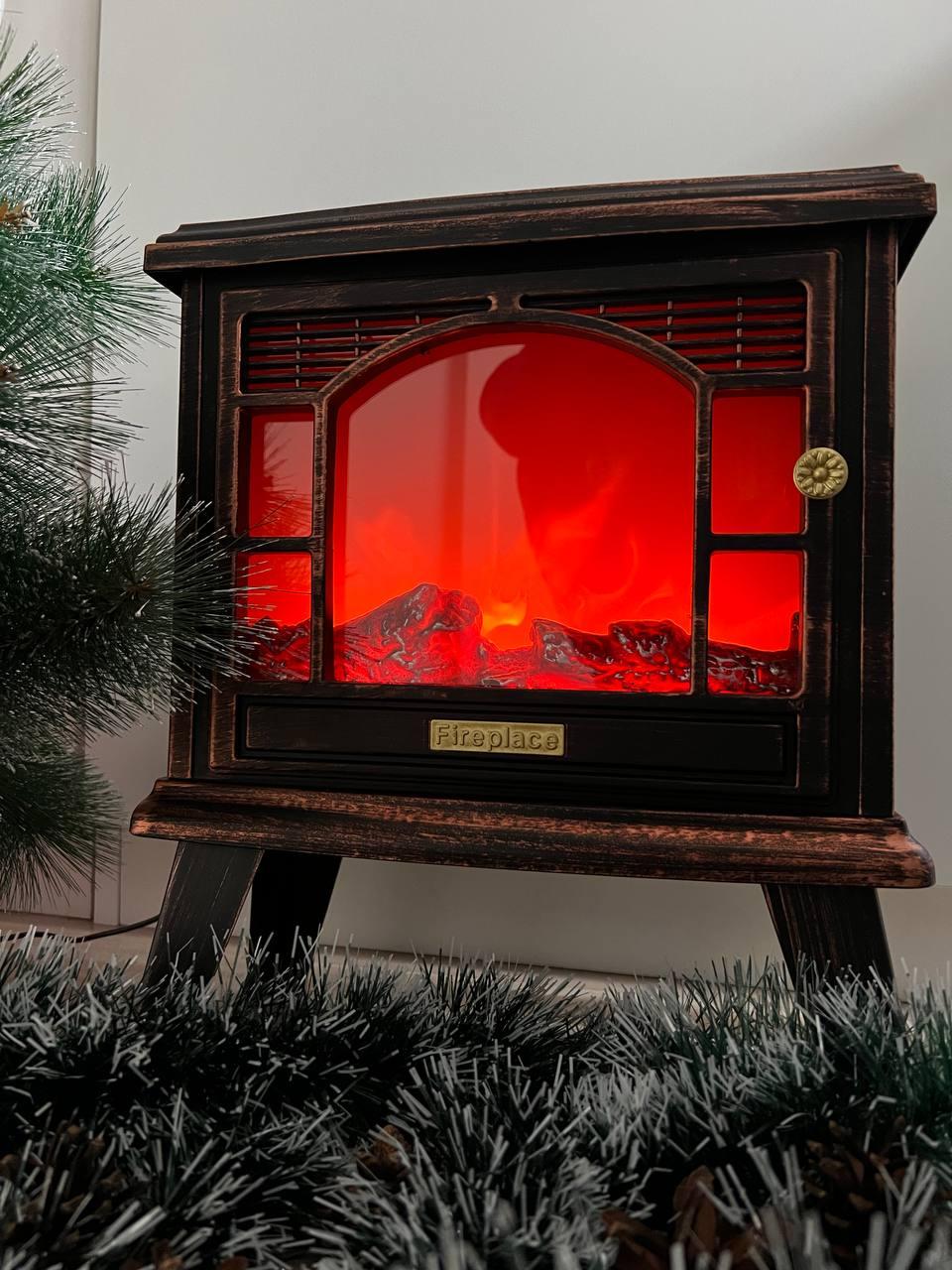 Светодиодный мини-камин декоративный с эффектом живого пламени+ подарок - фото 3 - id-p219697329