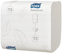 Бумага туалетная TORK Advanced Т3, 242 листа, 2 слоя, цвет белый