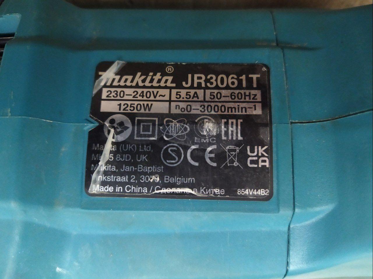 Сабельная пила Makita JR3061T (а.40-037813) - фото 4 - id-p219698452