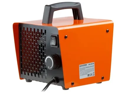 Нагреватель воздуха электр. Ecoterm EHC-02/1D (кубик, 2 кВт, 220 В, термостат, керамический элемент PTC) - фото 2 - id-p219699056