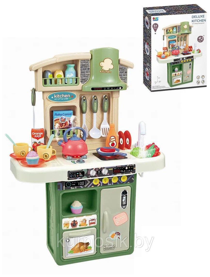 Детская игровая кухня "Моя первая кухня", 42 предмета