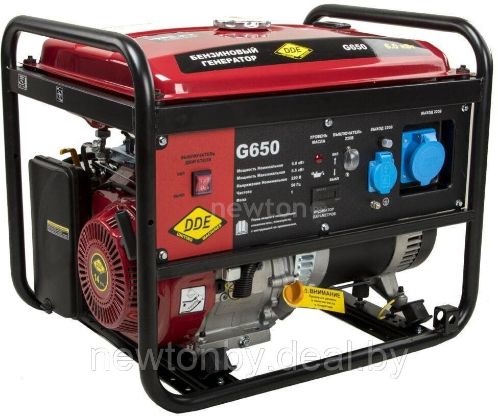 Бензиновый генератор DDE G650 - фото 1 - id-p219702570