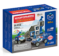 Магнитный конструктор Magformers Police Set оригинал (50 деталей)