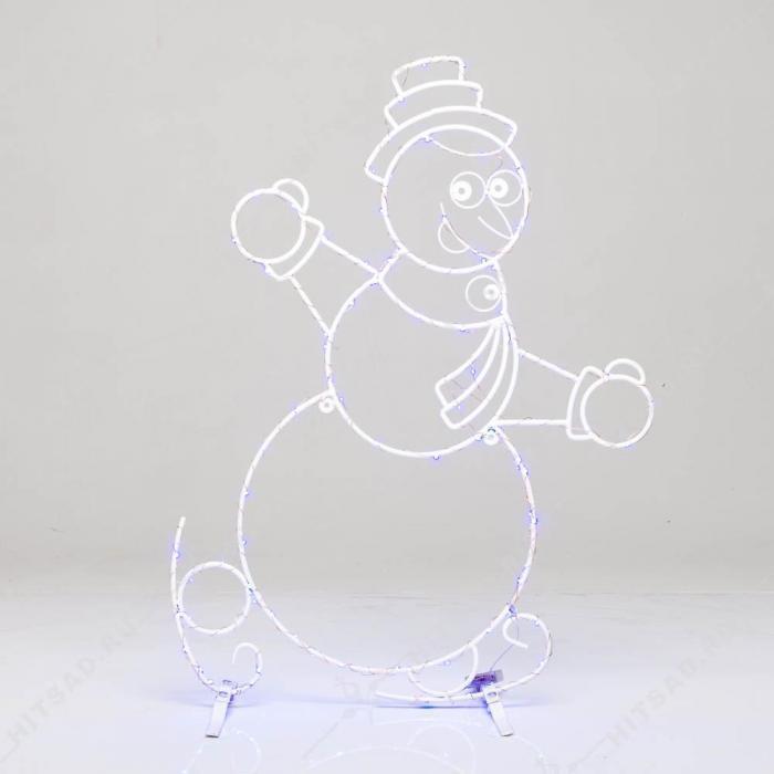 Снеговик на коньках - фото 4 - id-p219235068