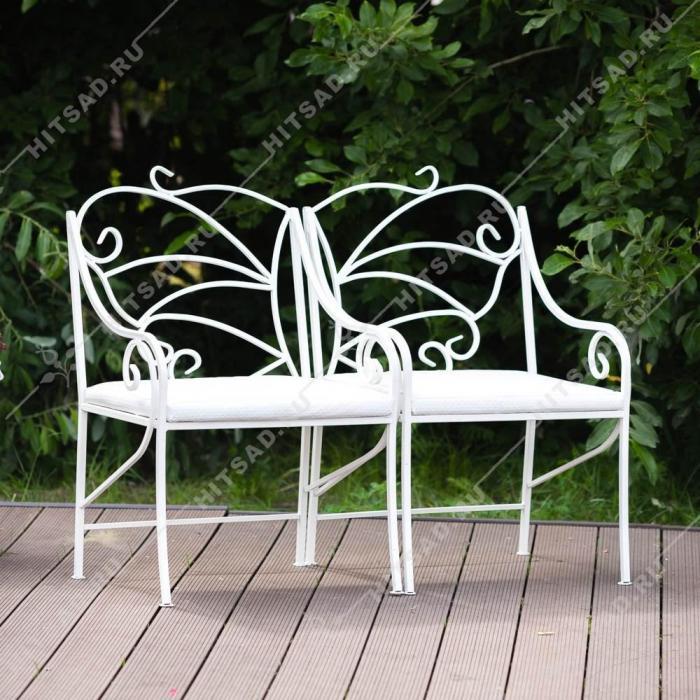 Кованое кресло для сада 303-27-2 - фото 5 - id-p219235337