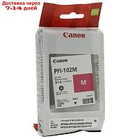 Картридж струйный Canon PFI-102M 0897B001 пурпурный для Canon iP F510/605/610