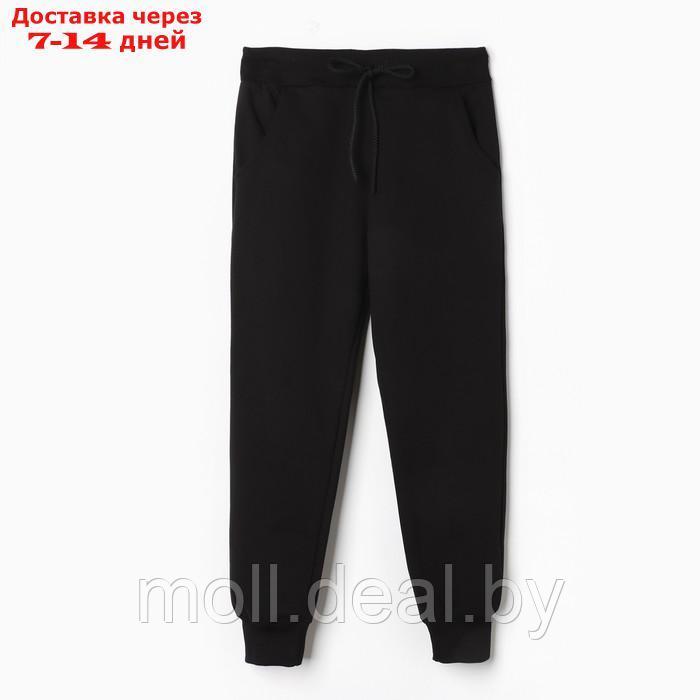 Комплект (фуфайка,брюки) для мальчика НАЧЁС, цвет черный, рост 122 см - фото 2 - id-p219687915