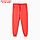 Комплект (фуфайка,брюки) для девочки НАЧЁС, цвет красный, рост 92 см, фото 2