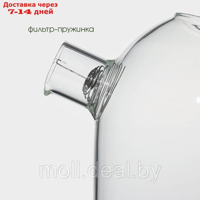 Кувшин стеклянный с пробковой крышкой "Эко", 1,5 л, 17×10,5×22 см - фото 4 - id-p219686014