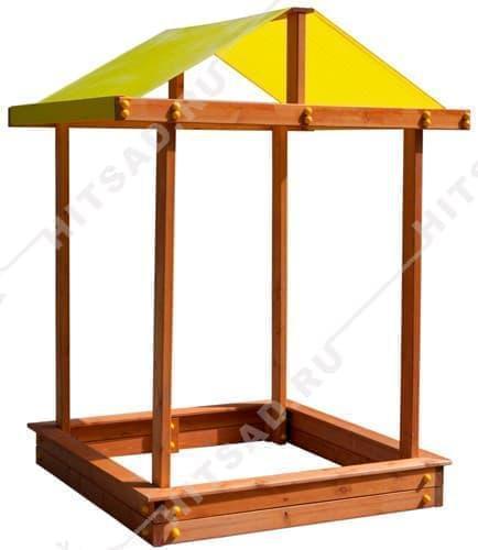 Песочница для детских площадок с крышей - фото 1 - id-p219235248
