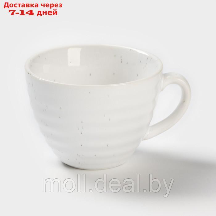 Чашка фарфоровая Magistro Urban, 200 мл, цвет белый - фото 1 - id-p219686039