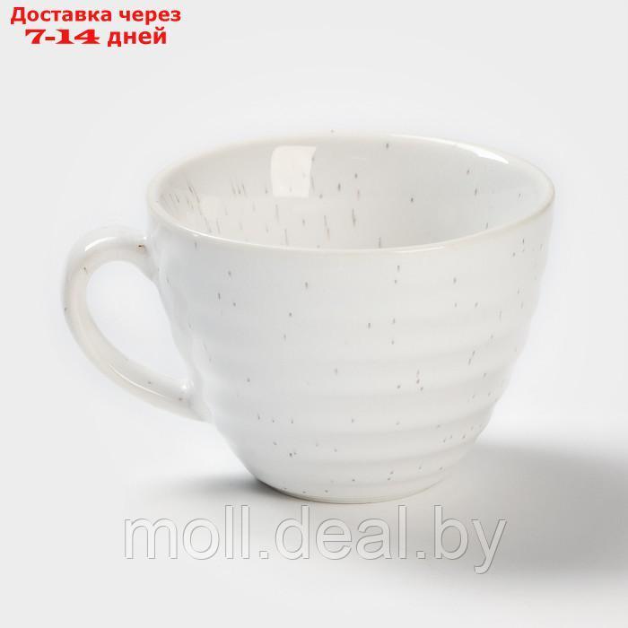 Чашка фарфоровая Magistro Urban, 200 мл, цвет белый - фото 2 - id-p219686039