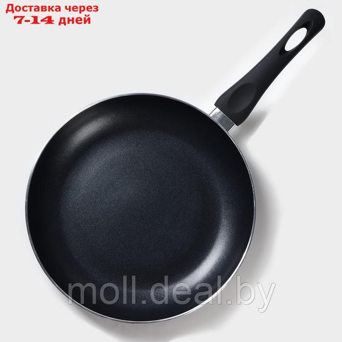 Сковорода Basic 28 см, с а/п покрытием, индукционное дно - фото 2 - id-p219686054